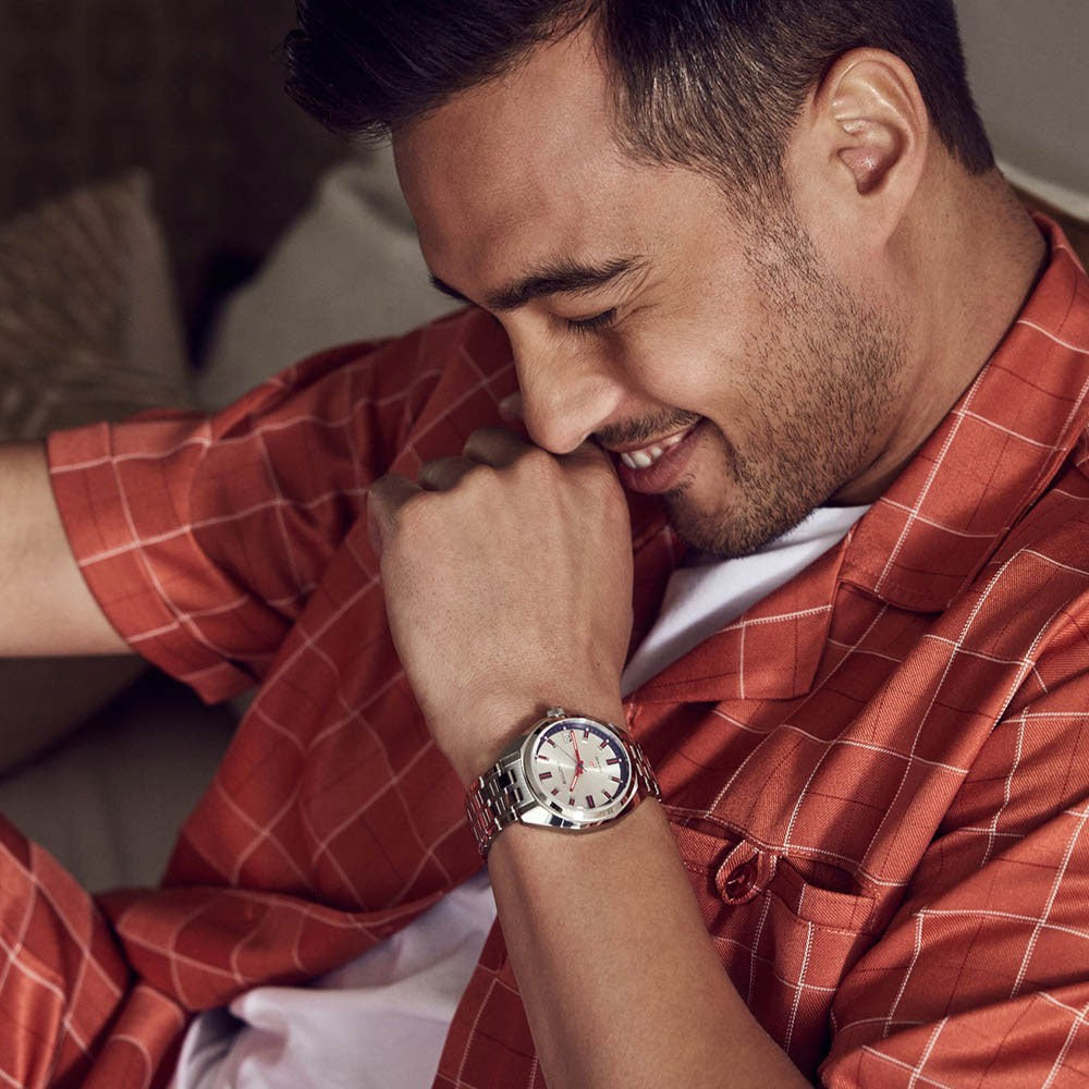 Bulova Jet Star de hombre pulsera de metal 40 mm – 96B400