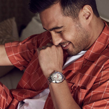 Bulova Jet Star de hombre pulsera de metal 40 mm – 96B400