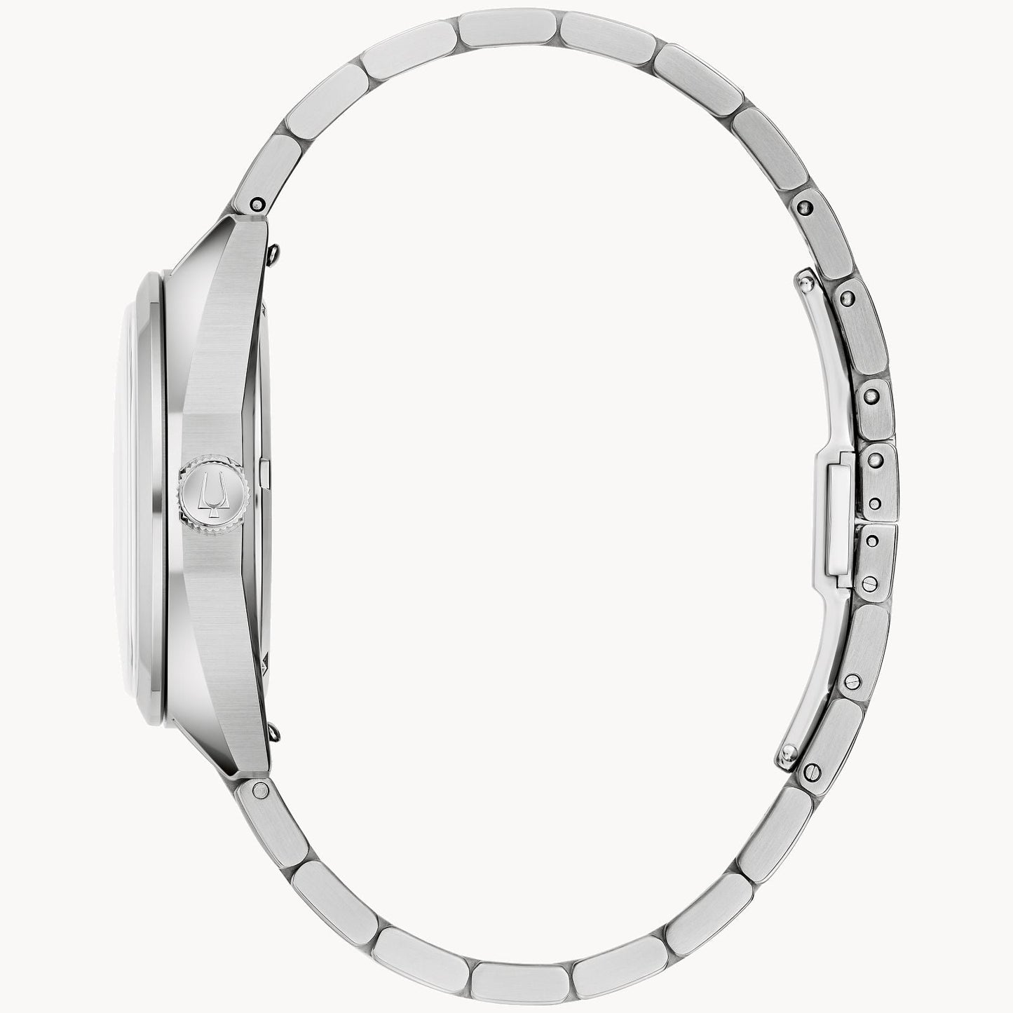 Bulova Jet Star de hombre banda de metal – 96B401