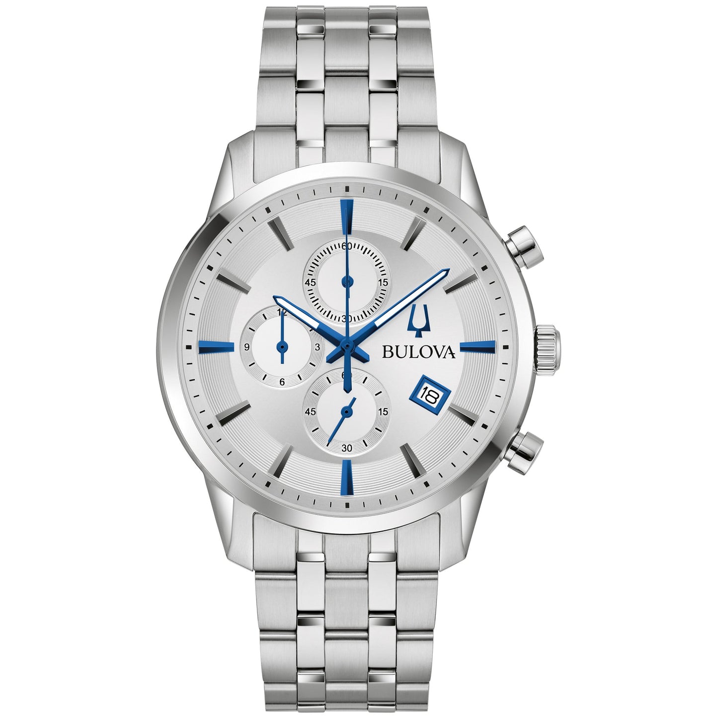 Bulova Sutton de caballero pulsera de metal – 96B404