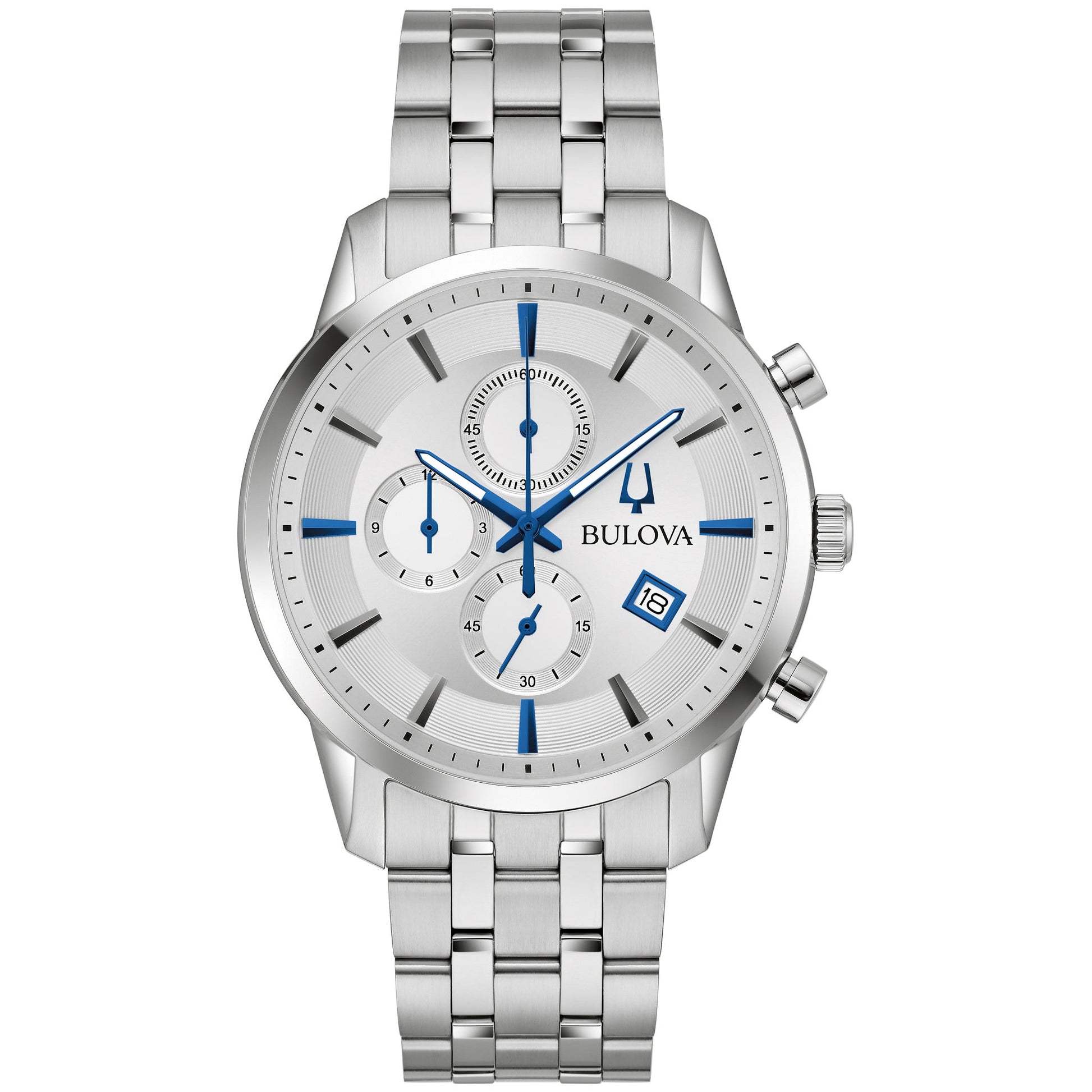 Bulova Sutton de caballero pulsera de metal – 96B404
