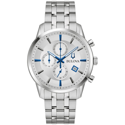 Bulova Sutton de caballero pulsera de metal – 96B404