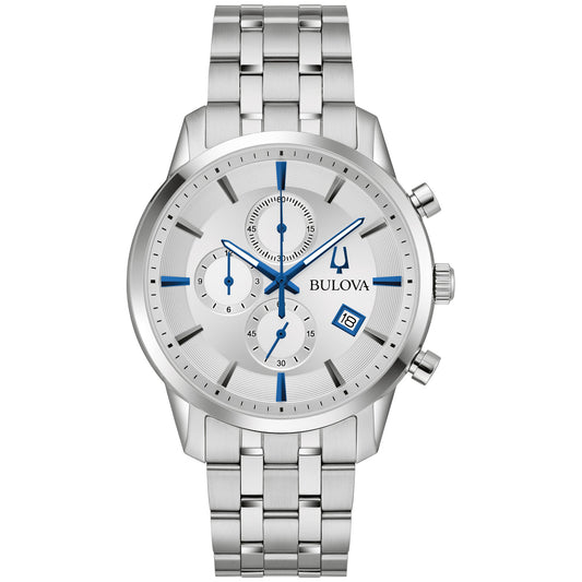 Bulova Sutton de caballero pulsera de metal – 96B404