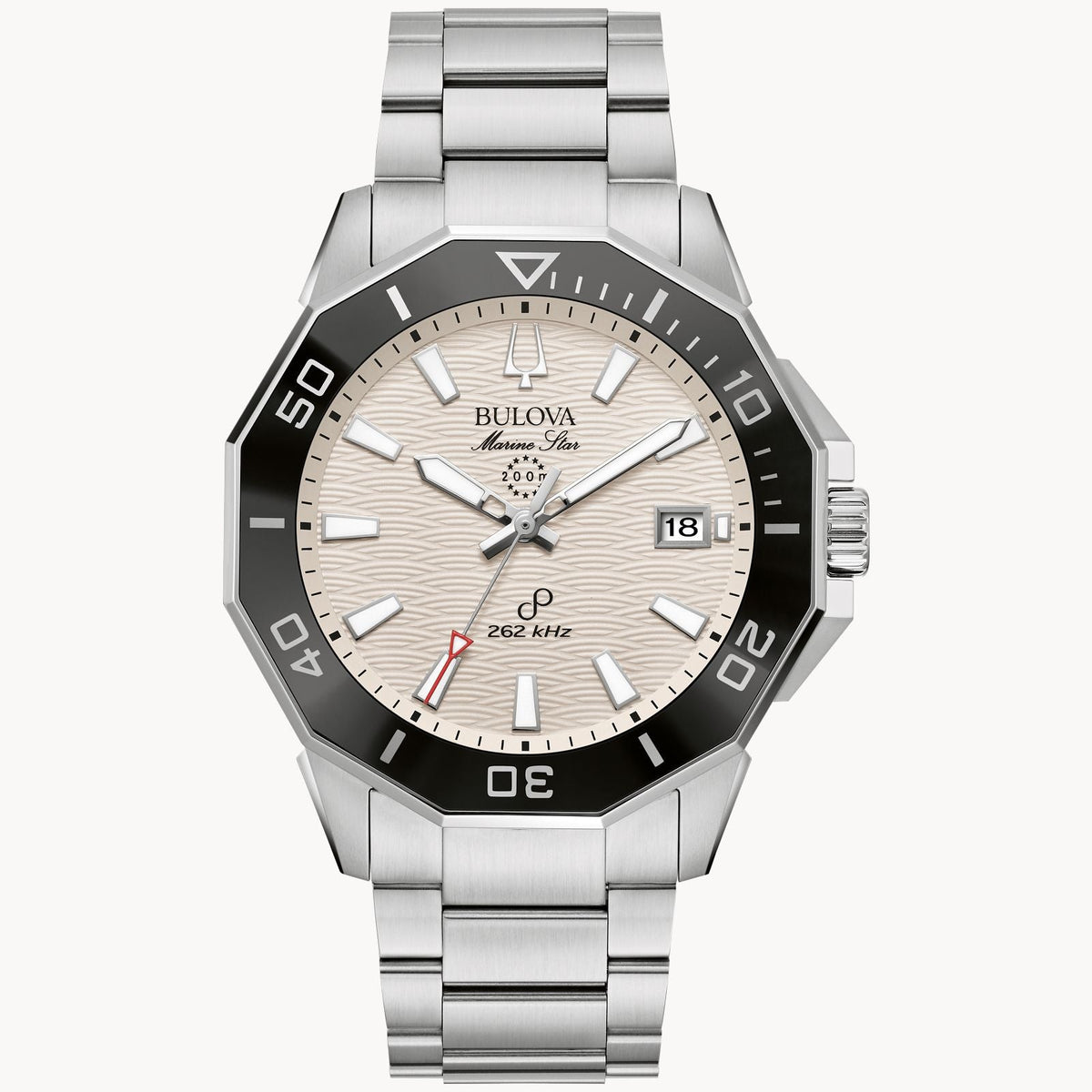 Bulova Marine Star de hombre pulsera de metal – 96B426