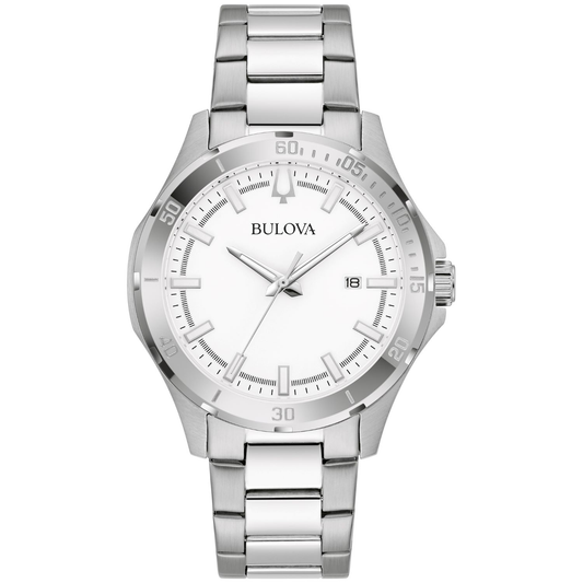 Bulova de caballero pulsera de metal – 96B437