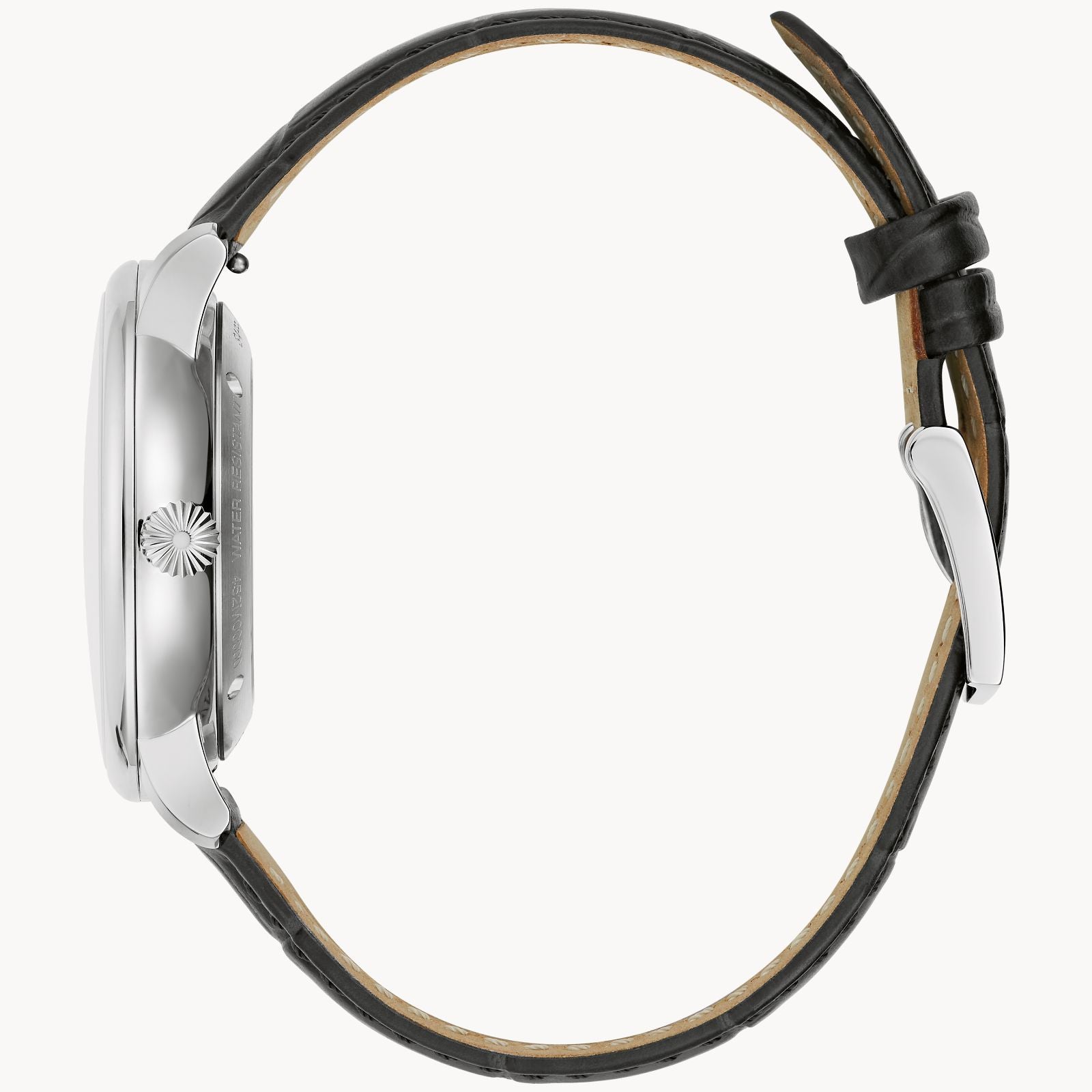 Bulova Hudson de caballero pulsera de cuero – 96B441