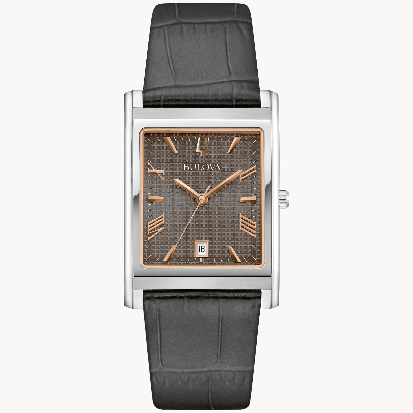 Bulova Classic de hombre banda de piel 29mm – 96B443