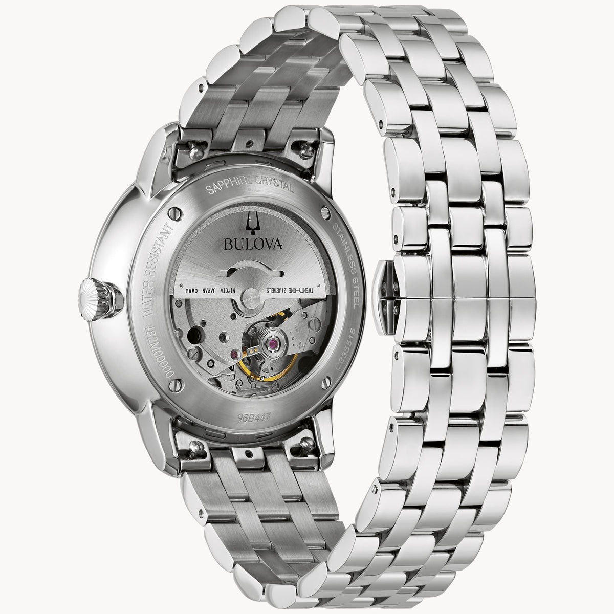 Bulova Hudson de hombre pulsera de metal – 96B447