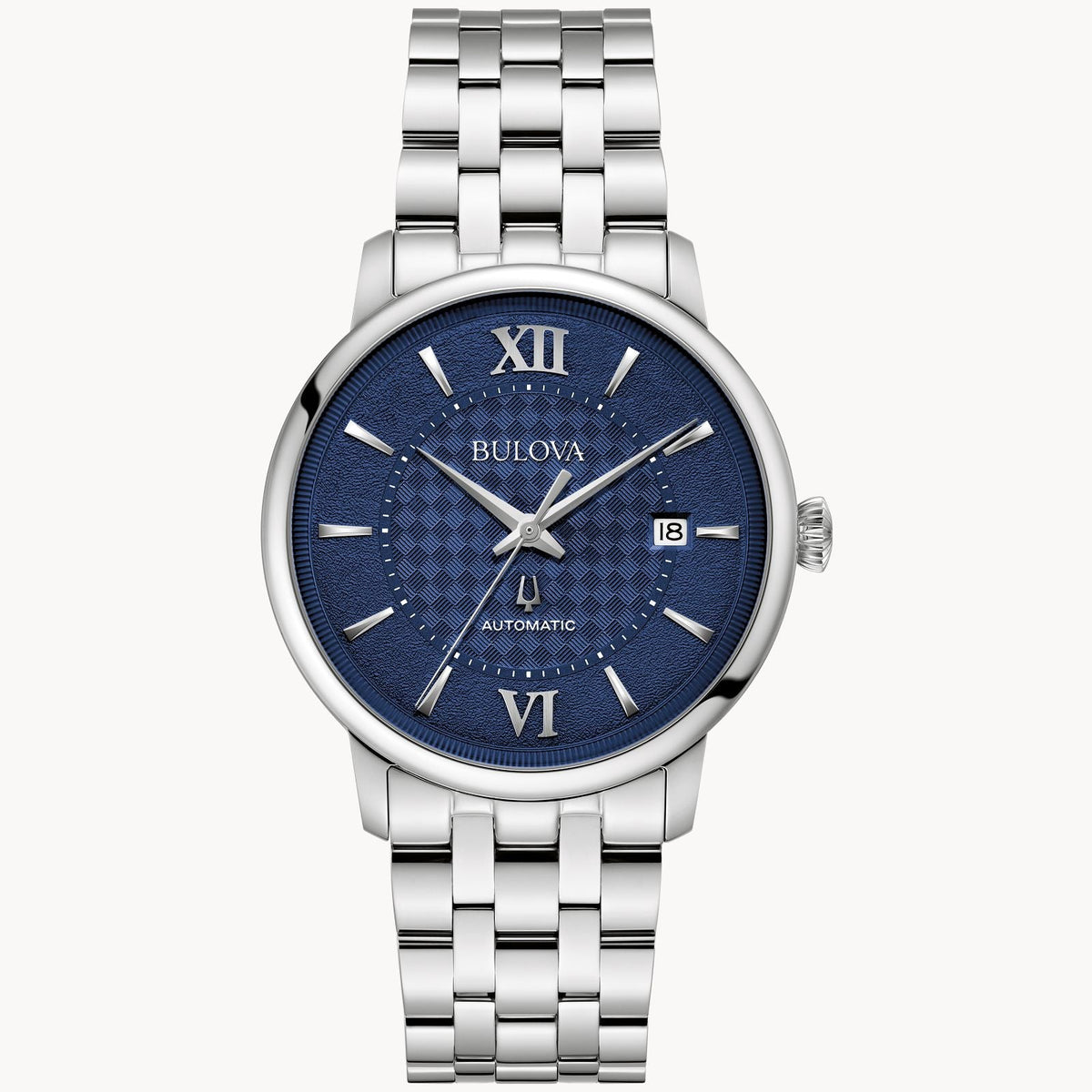 Bulova Hudson de hombre pulsera de metal – 96B447