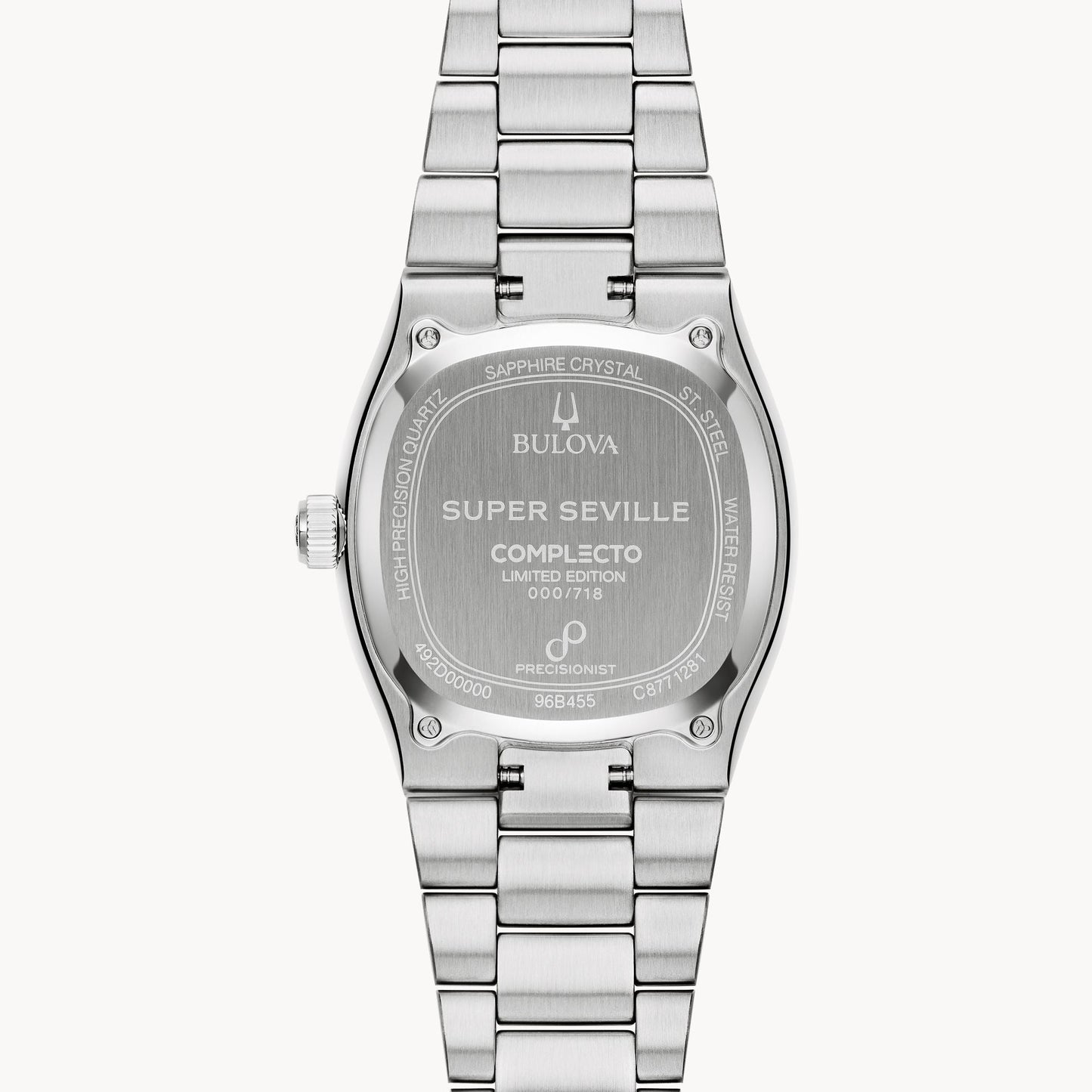 Bulova Super Seville de hombre correa de metal – 96B455
