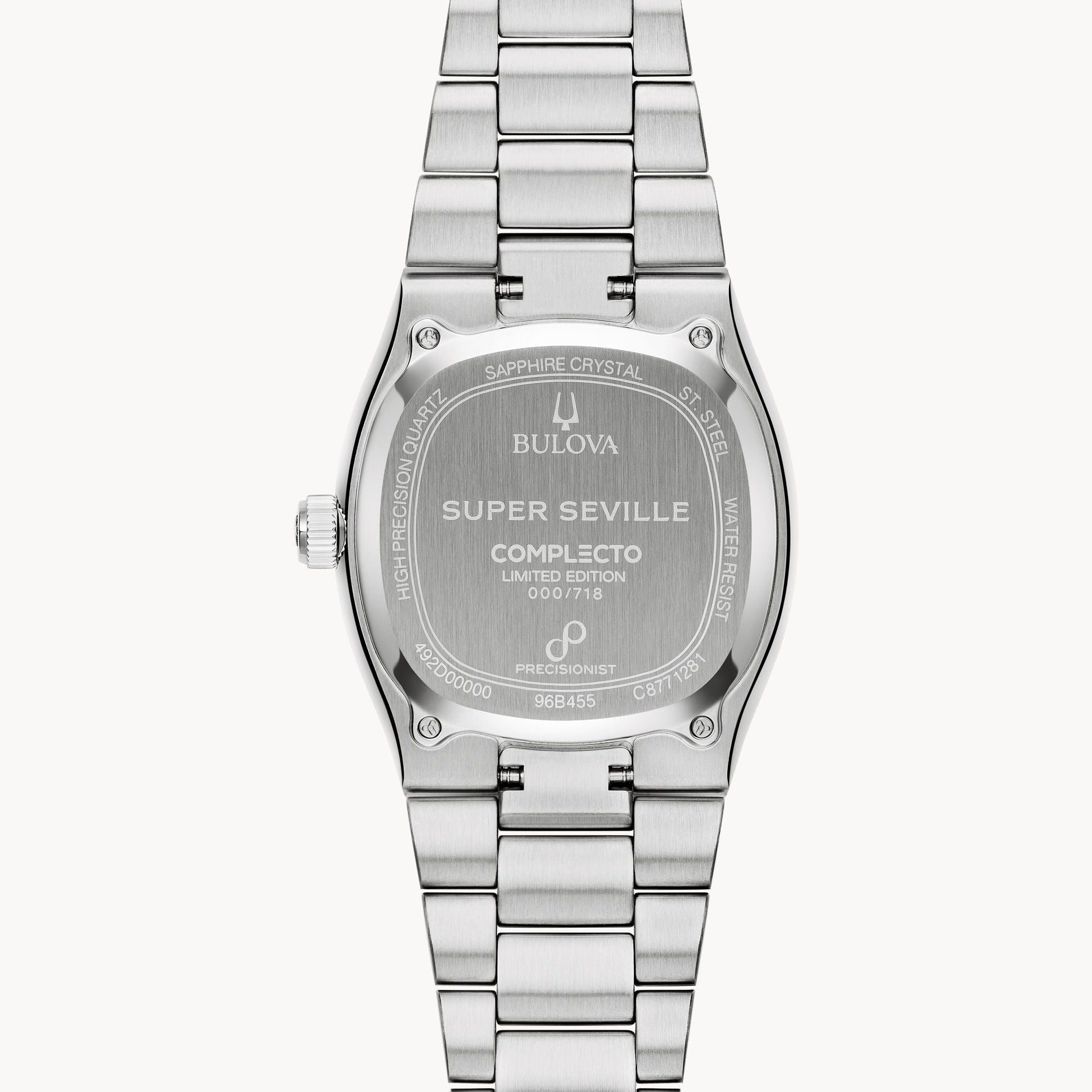 Bulova Super Seville de hombre correa de metal – 96B455