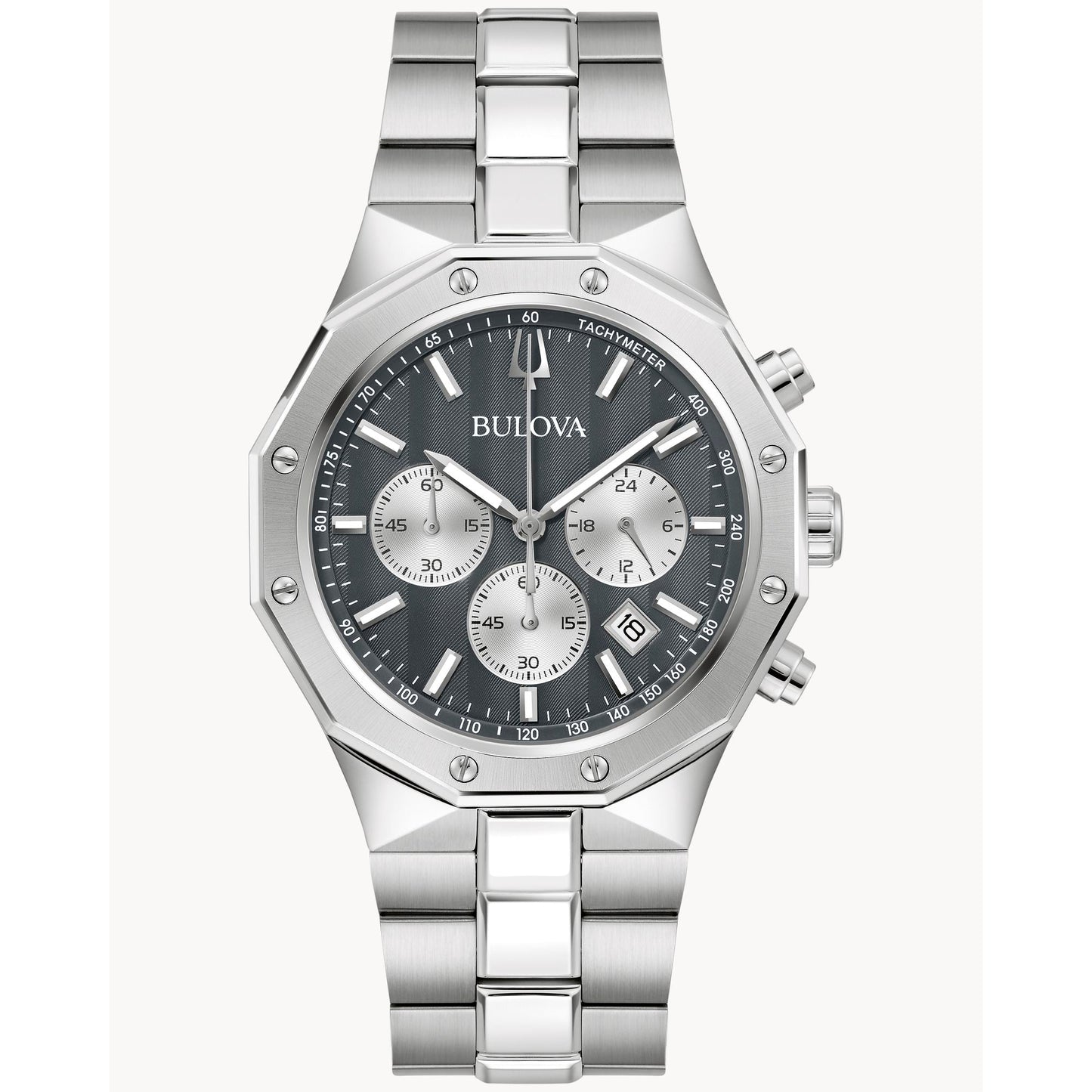 Bulova Prestige de hombre banda de metal 40 mm – 96B459
