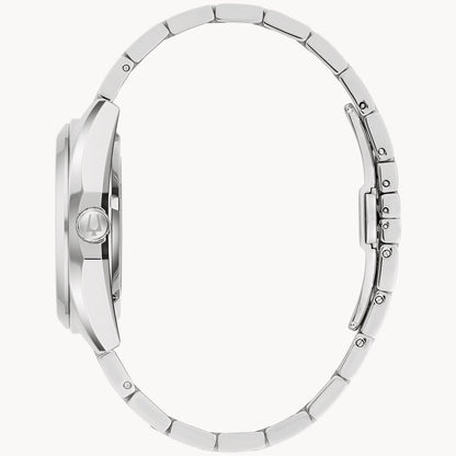 Bulova Surveyor 96B469 de hombre correa de metal