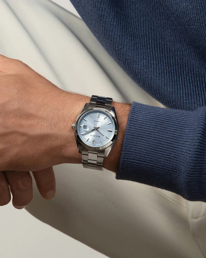 Bulova Surveyor 96B469 de hombre correa de metal