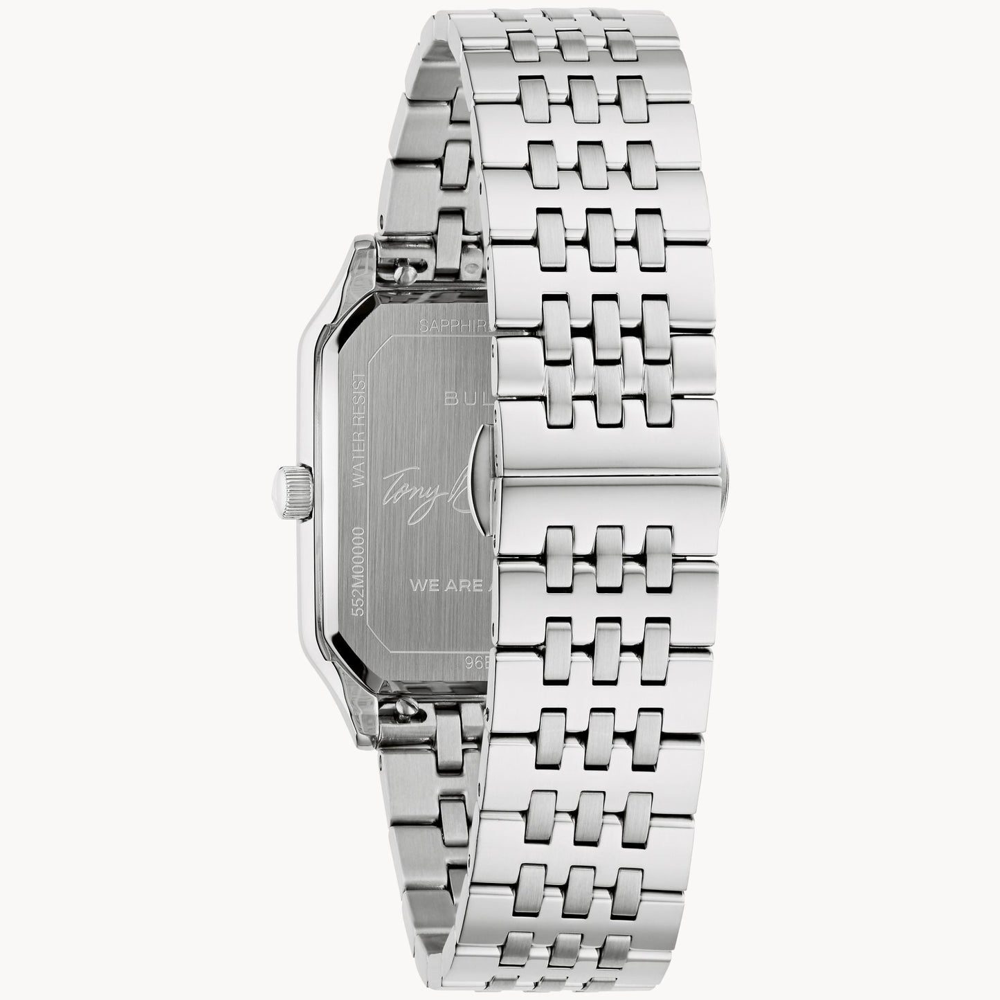 Bulova Tony Bennett de hombre correa de metal – 96B471
