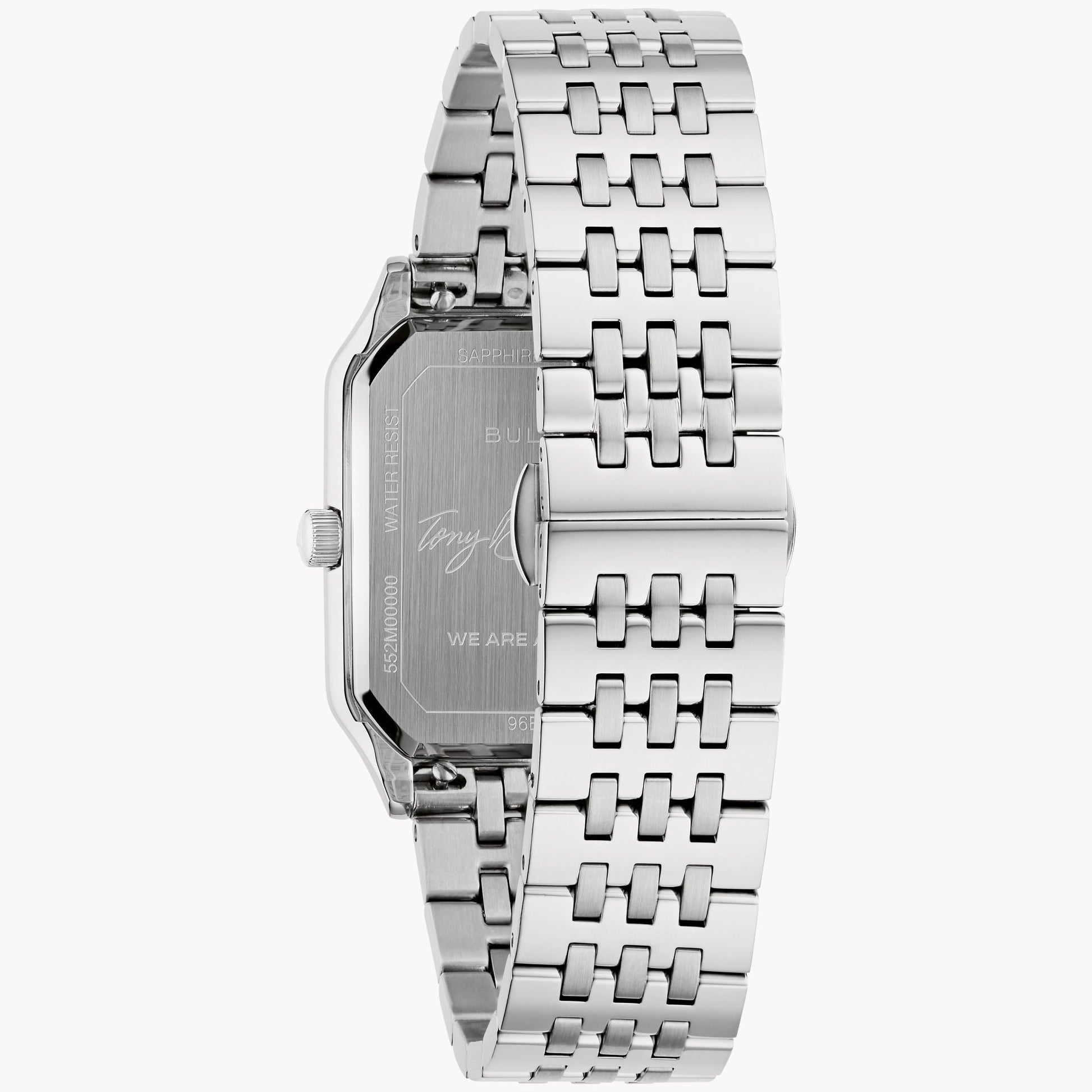 Bulova Tony Bennett de hombre correa de metal – 96B471