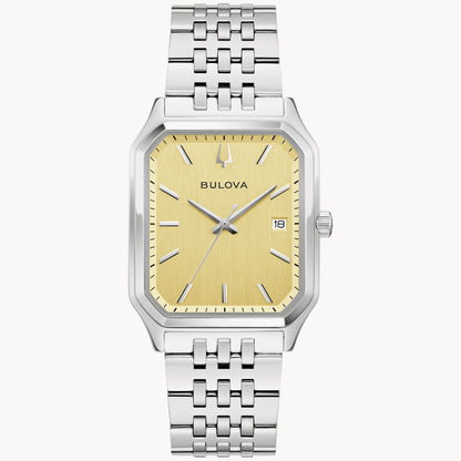 Bulova Tony Bennett de hombre correa de metal – 96B471
