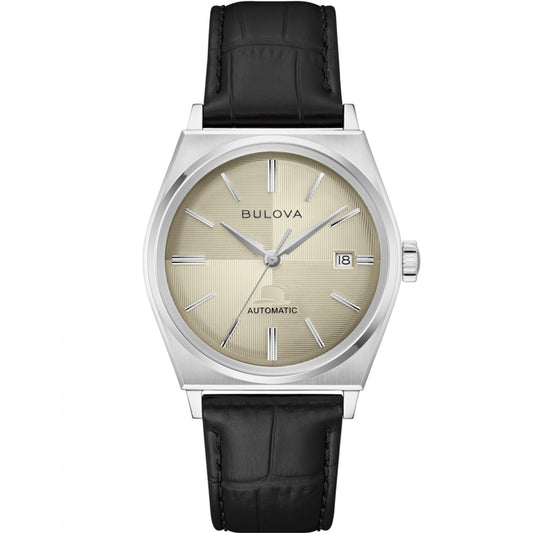 Bulova Classic Frank Sinatra de caballero correa de cuero – 96B483
