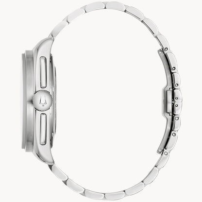 Bulova Lunar Pilot de caballero pulsera de metal – 96K115