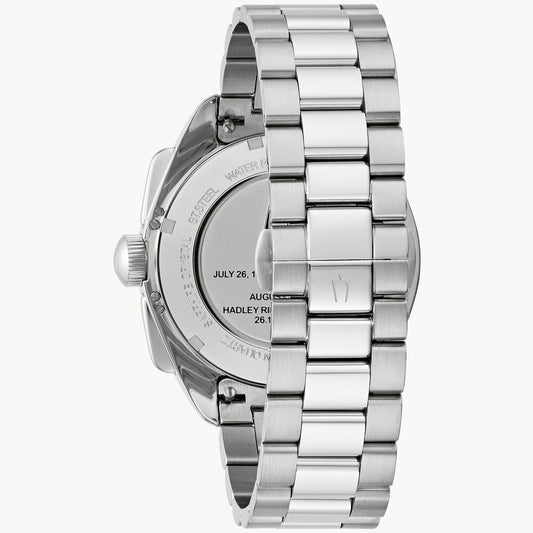 Bulova Lunar Pilot de caballero pulsera de metal – 96K115