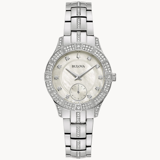 Bulova Phantom Crystal de señorita correa de metal – 96L291