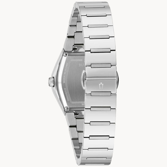 Bulova Gemini de dama pulsera de metal 30 mm – 96L293