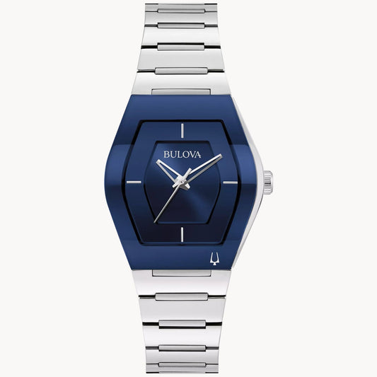 Bulova Gemini de dama pulsera de metal 30 mm – 96L293
