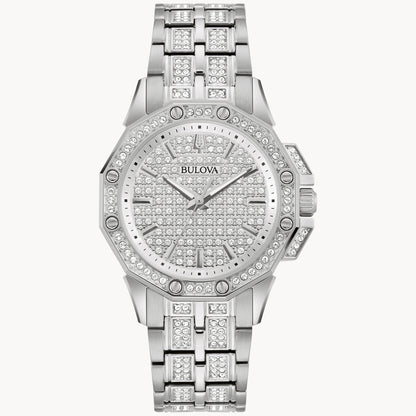 96L305 Reloj Bulova Octava de dama correa de metal