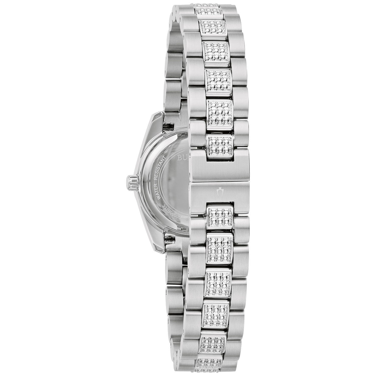 Bulova Crystal de señorita pulsera de metal – 96L313