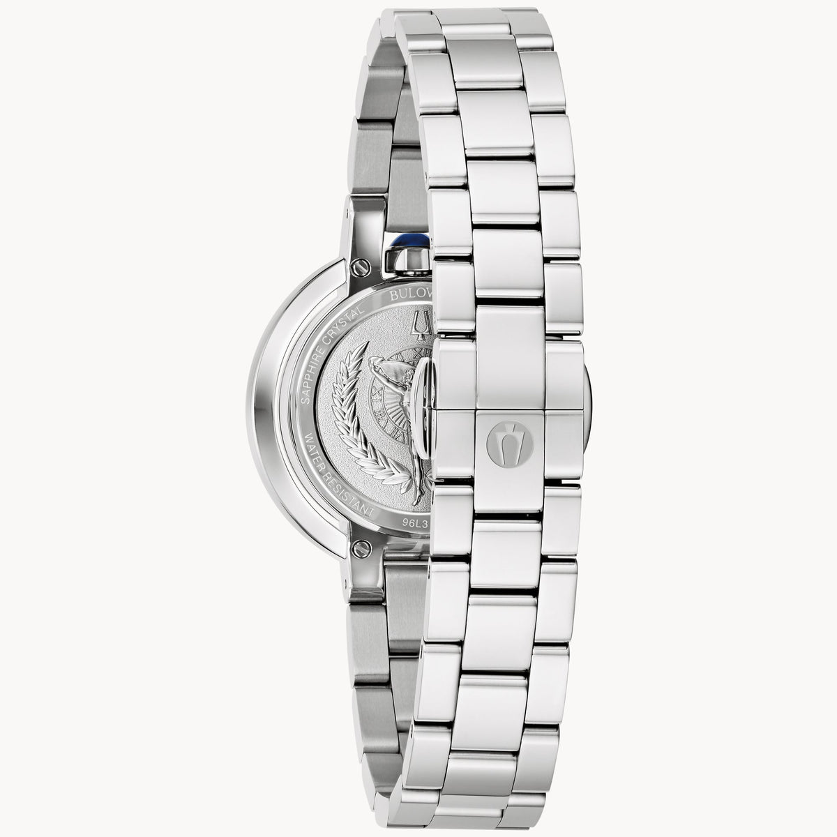Bulova Rubaiyat de señorita correa de metal – 96L338