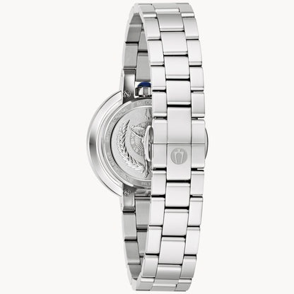 Bulova Rubaiyat de señorita correa de metal – 96L338