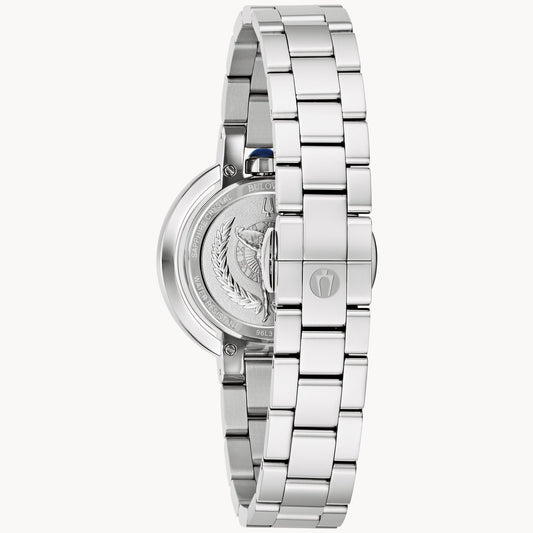 Bulova Rubaiyat de señorita correa de metal – 96L338