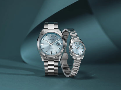 Bulova Surveyor de mujer correa de metal – 96L345
