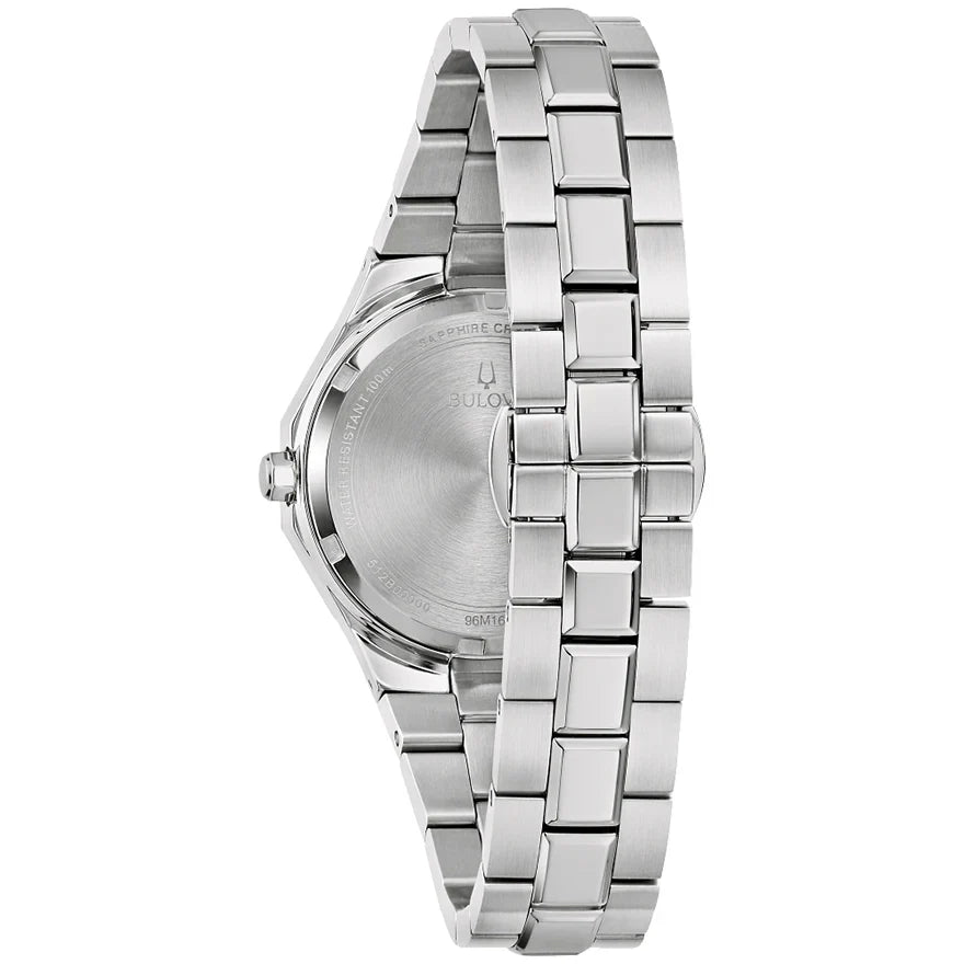 Bulova Corporate de dama pulsera de metal 30 mm – 96M167