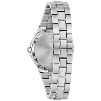 Bulova Corporate de dama pulsera de metal 30 mm – 96M167