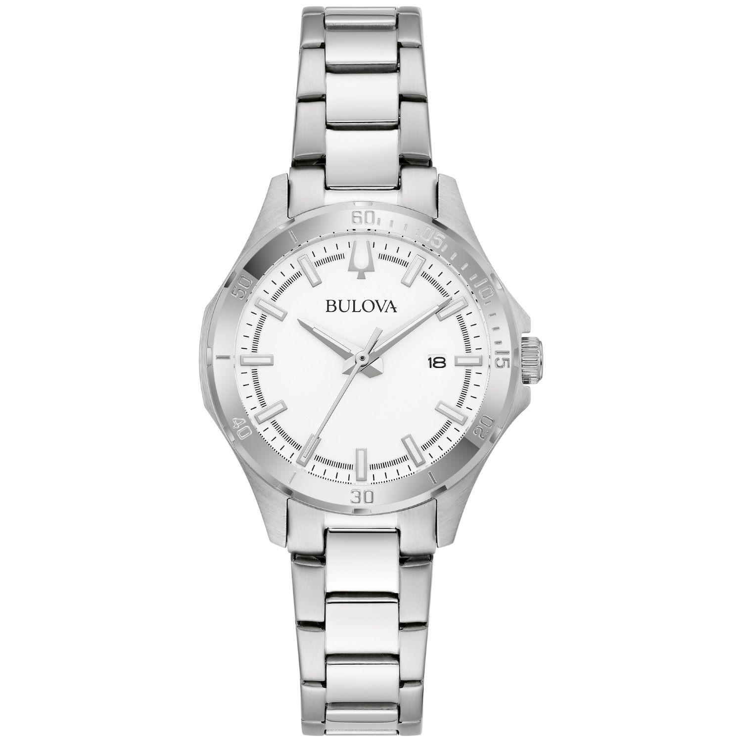96M167 Reloj Bulova Corporate de dama pulsera de metal 30 mm