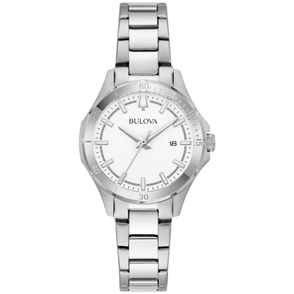 96M167 Reloj Bulova Corporate de dama pulsera de metal 30 mm