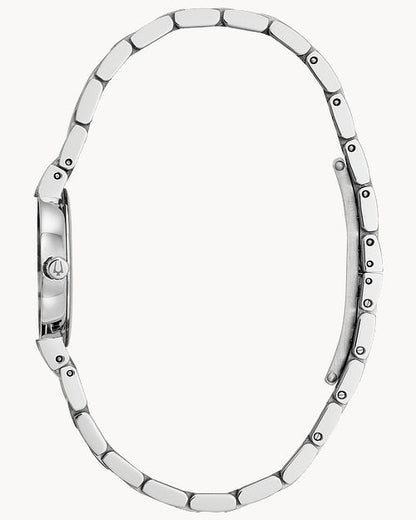 Bulova para Dama banda de metal – 96P172