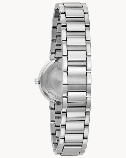 Bulova para Dama banda de metal – 96P172