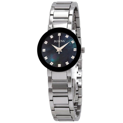 Bulova para Dama banda de metal – 96P172
