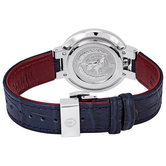 Bulova Rubaiyat de señorita correa de cuero – 96P196