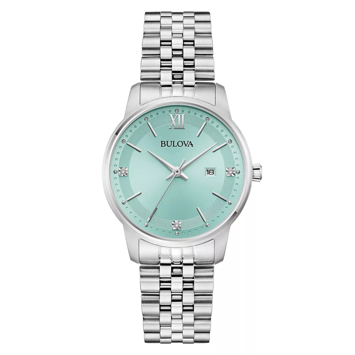 Bulova para mujer pulsera de metal – 96P259