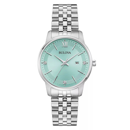 Bulova para mujer pulsera de metal – 96P259