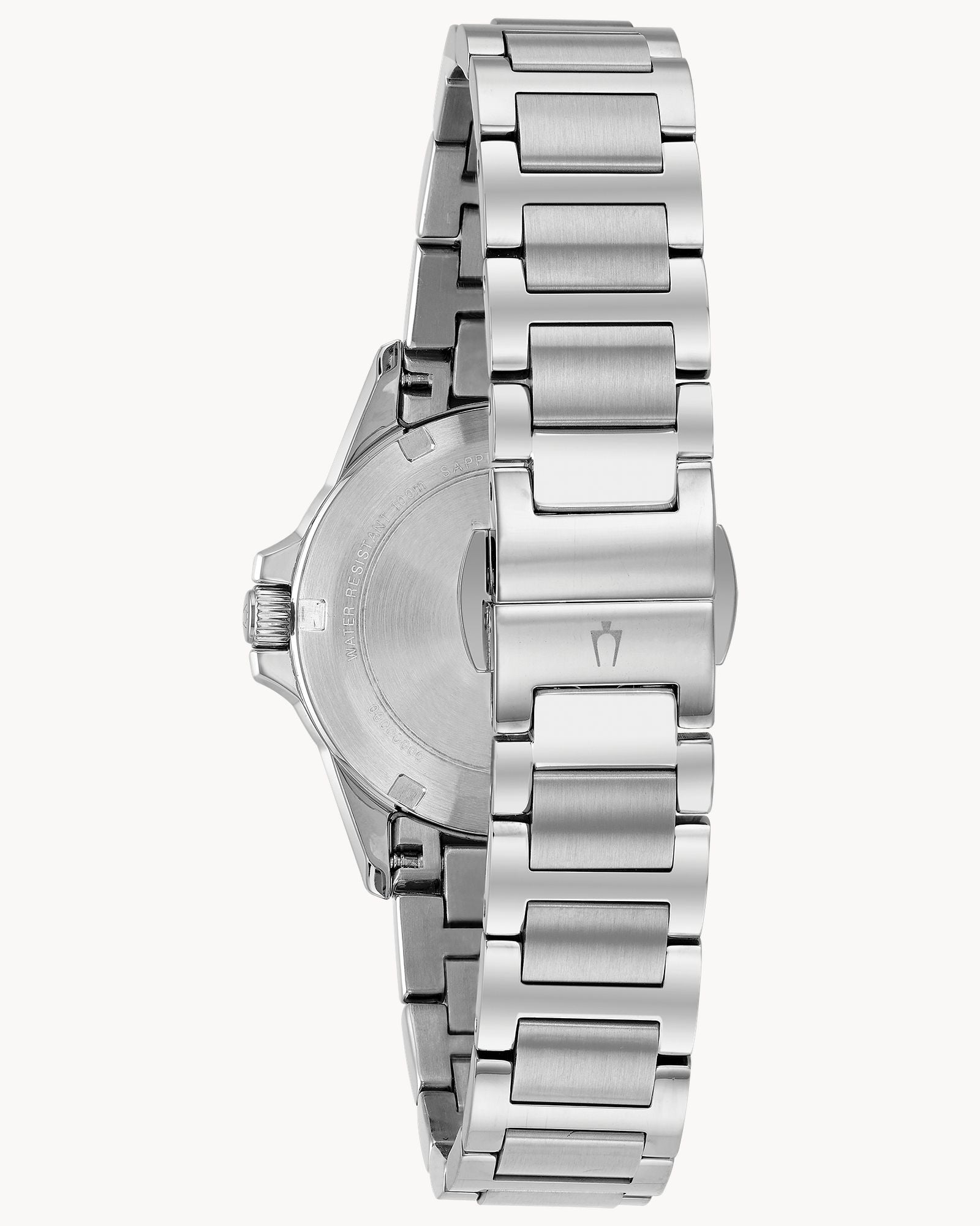 Bulova Marine Star de mujer correa de metal – 96R215