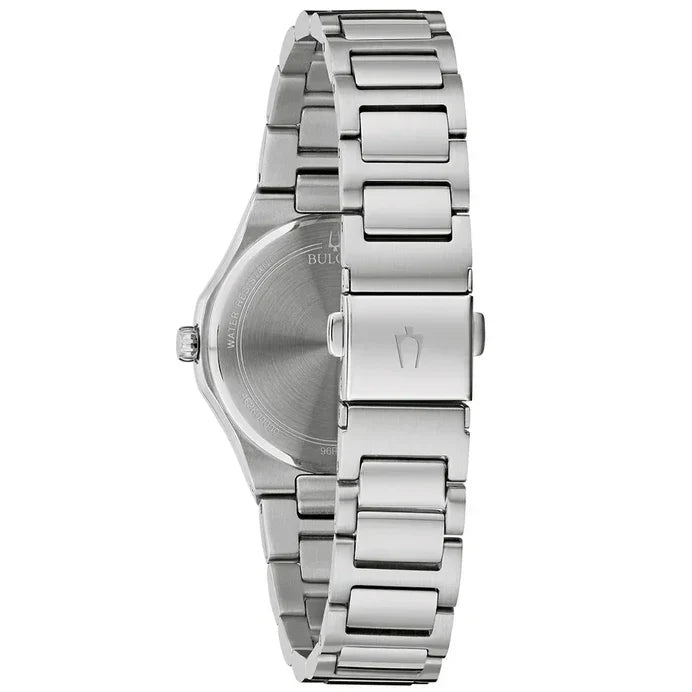 96p257 Reloj Bulova Dress de dama pulsera de metal 36 mm