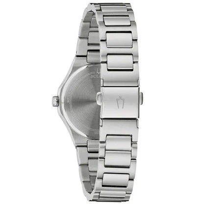 96p257 Reloj Bulova Dress de dama pulsera de metal 36 mm