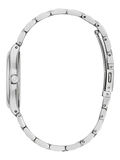 96p257 Reloj Bulova Dress de dama pulsera de metal 36 mm