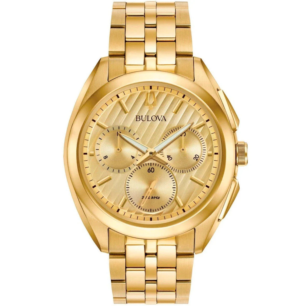 Bulova Curv para Hombre pulsera de metal – 97A125