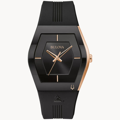 Bulova Gemini Latin Grammy de hombre correa de resina – 97A163