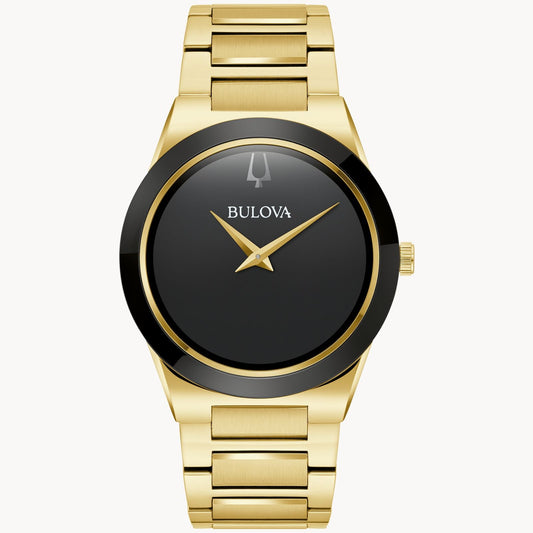 Bulova Millennia de caballero correa de metal – 97A183